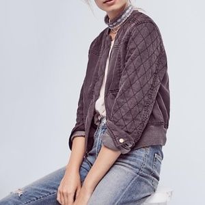 HEI HEI Itinerary Bomber Jacket Anthropologie XS